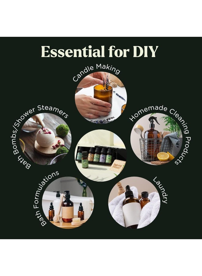 Lagunamoon Essential Oils Set - Top 6 Blends for Diffusers, Home Care, Candle Making Scents, Fragrance, Aromatherapy, Humidifiers, Gifts - Image 4